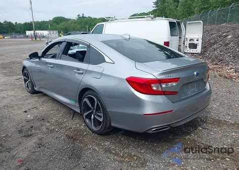 2019 Honda Accord Sport from USA, damaged, VIN 1HGCV1F33KA134456